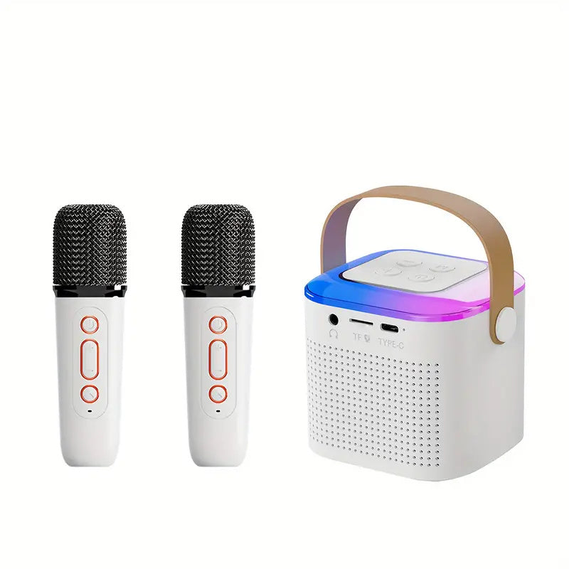 Microphone Karaoke Machine Bluetooth-compatible Speaker