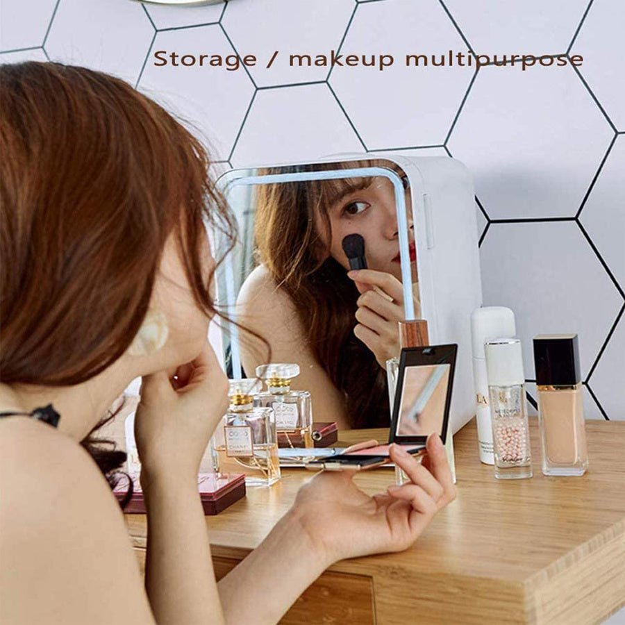 Mini Makeup Fridge Portable Cosmetic for Perfume Beauty Skincare Products