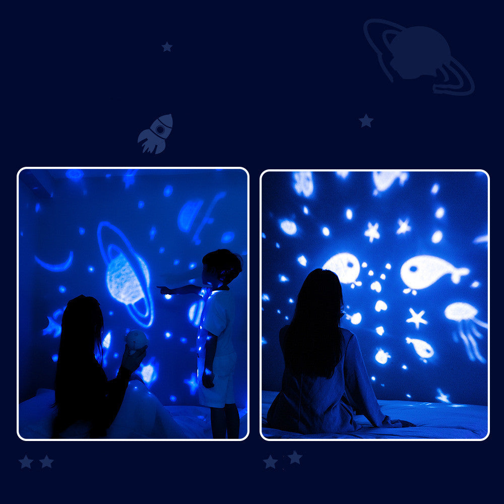 Galaxy Star Projector Starry Sky Night Light Astronaut